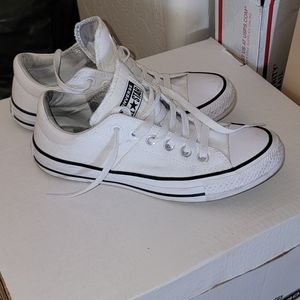 Converse all stars white with black